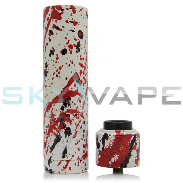 Purge Mods White Black & Red Splattered Back To Basics V4 Mod